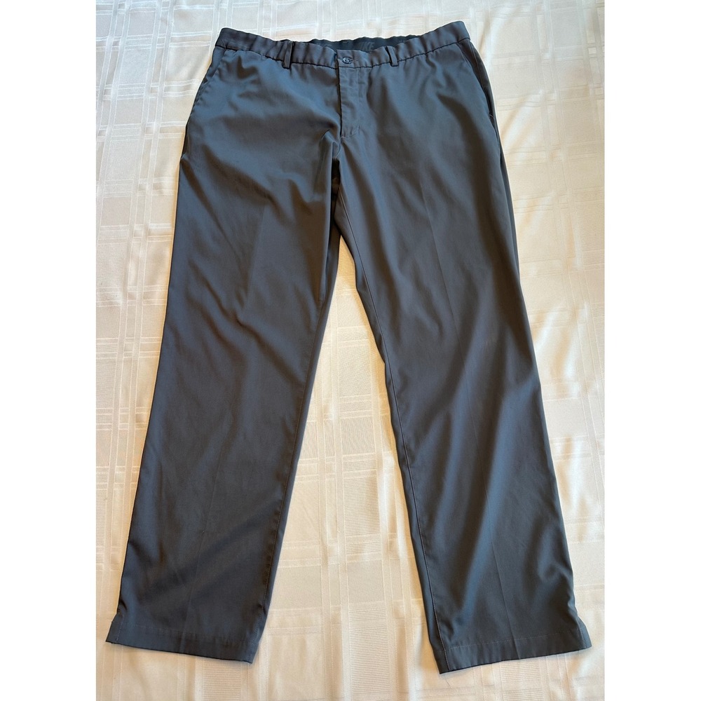 Nike Golf Pants Mens 38x32 Gray Dri-FIT Standard Fit Performance Trousers